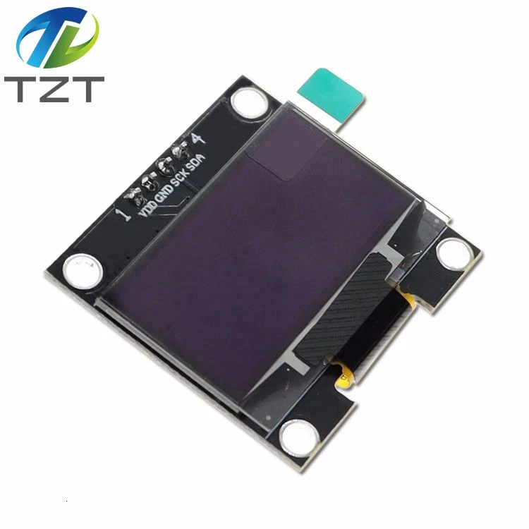 1,3 дюймов oled IIC Серийный белый oled-дисплей модуль 128X64 I2C SSD1306 12864 ЖК-экран Плата VDD GND SCK SDA для Arduino черный