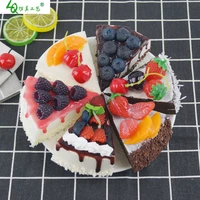 6pcs fake cake cake shop decoration artificial food bread for bakery window display simulation decoration photo prop home decor