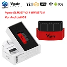Автомобильный диагностический сканер Vgate iCar3 ELM327 V2.1, беспроводной прибор для диагностики автомобиля, с Wi-Fi, для AndroidIOS