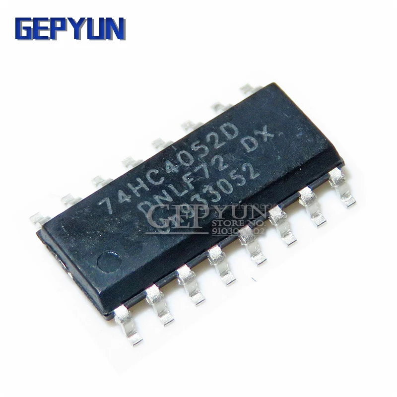 

10 шт. 74HC4052D 74HC4052 SOP16 SOP SN74HC4052DR SMD Gepyun