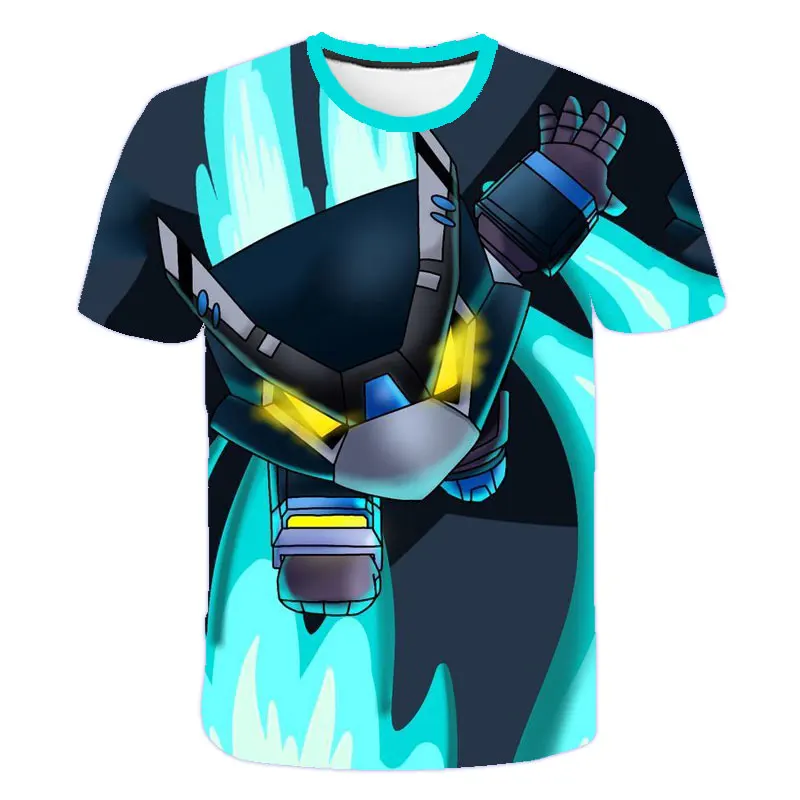 

2021 Stars Summer Novelty T-Shirt Children Baby Kids Boy and Girl Clothes Breathable Cool Cartoon 3D Short Sleeved Fashion