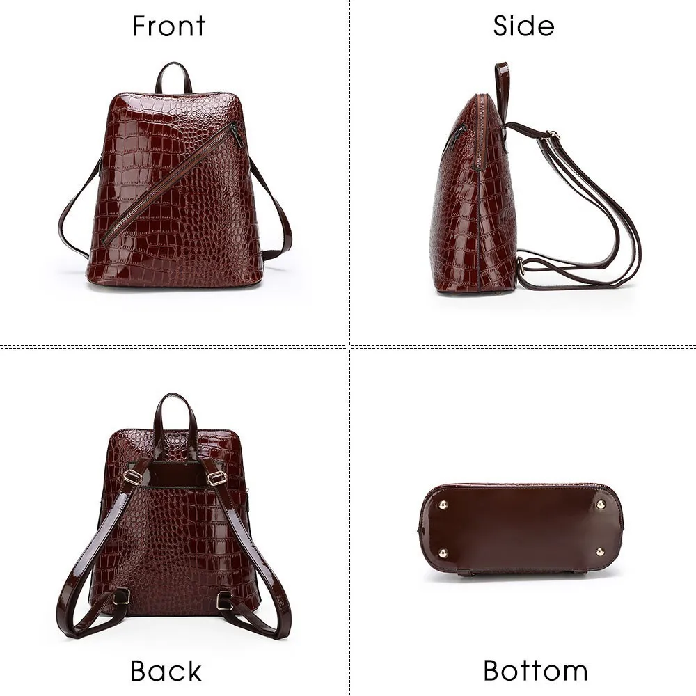 Herald Fashion 6 шт./партия кожаная композитная сумка женские сумки роскошная тоут через