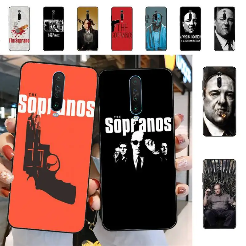 

RuiCaiCa The Sopranos Tony Phone Case for Redmi 5 6 7 8 9 A 5plus K20 4X S2 GO 6 K30 pro