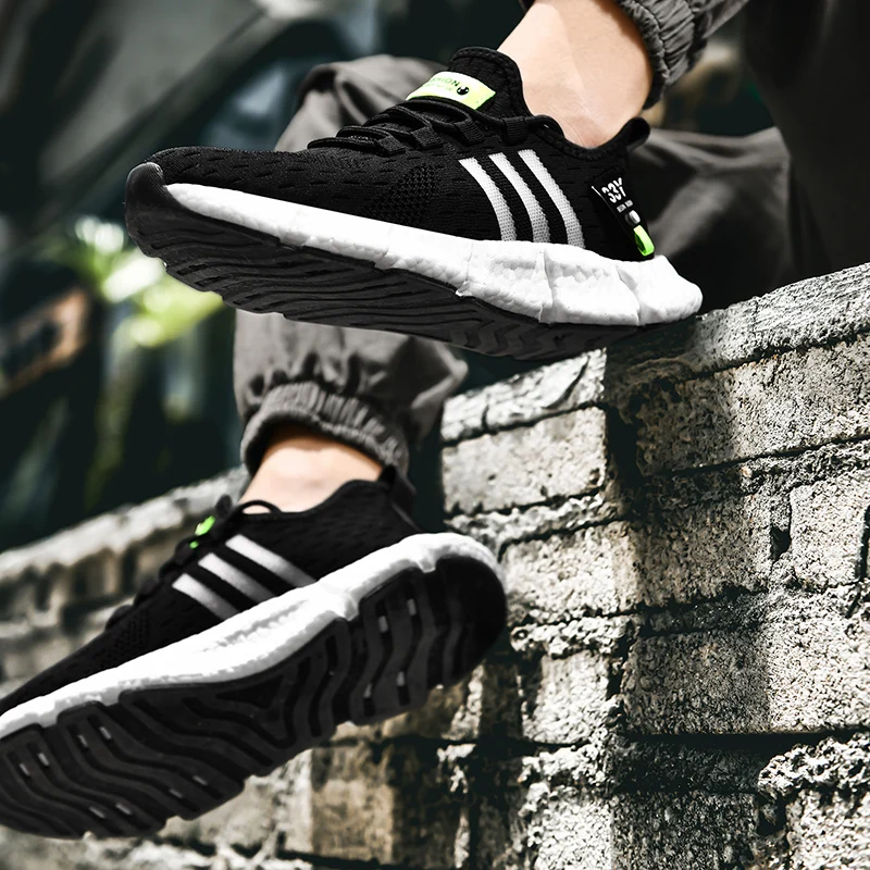 

air transpirables man breathabl 2020 de mens sports shoes para slip new mesh for sport zapatos safety men Breathable mens shoe
