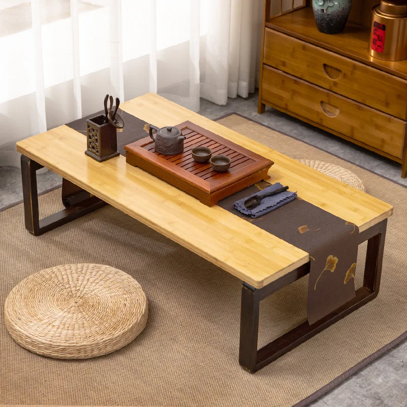 Домашний Складной низконапольный стол современный минималистичный журнальный