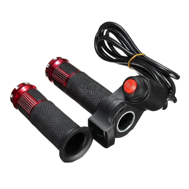 

24V 36V 48V 3 Speed Electric Scooter Throttle Grip Handlebar LED Digital Meter