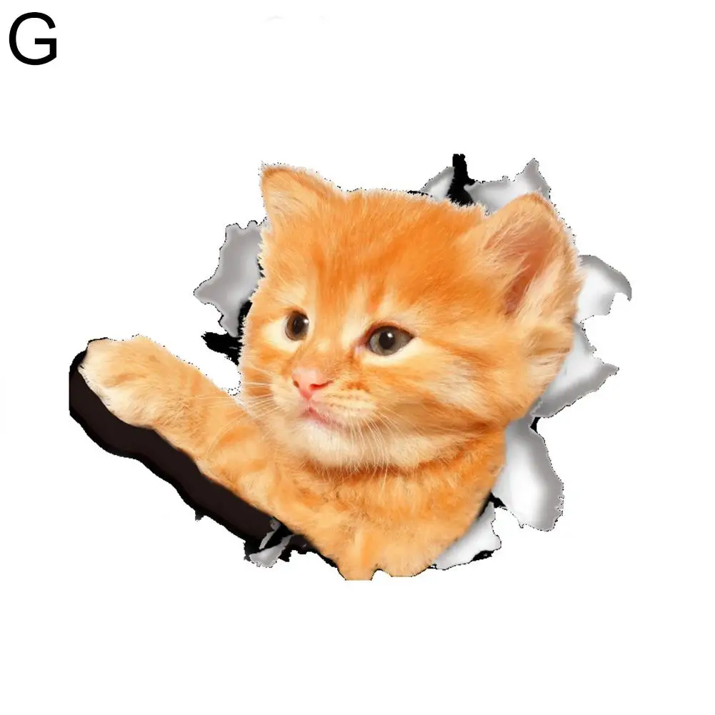 

HOT SALES!!! Cute Cat Dog Pattern Toilet Lid Cover Decal Wall Art Sticker Bathroom Home Decor