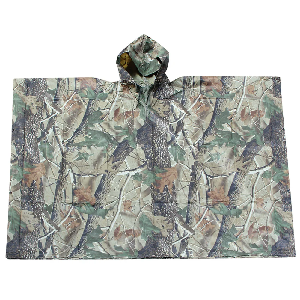 3 в 1 Многофункциональный дождевик охотничий с капюшоном для походов на открытом