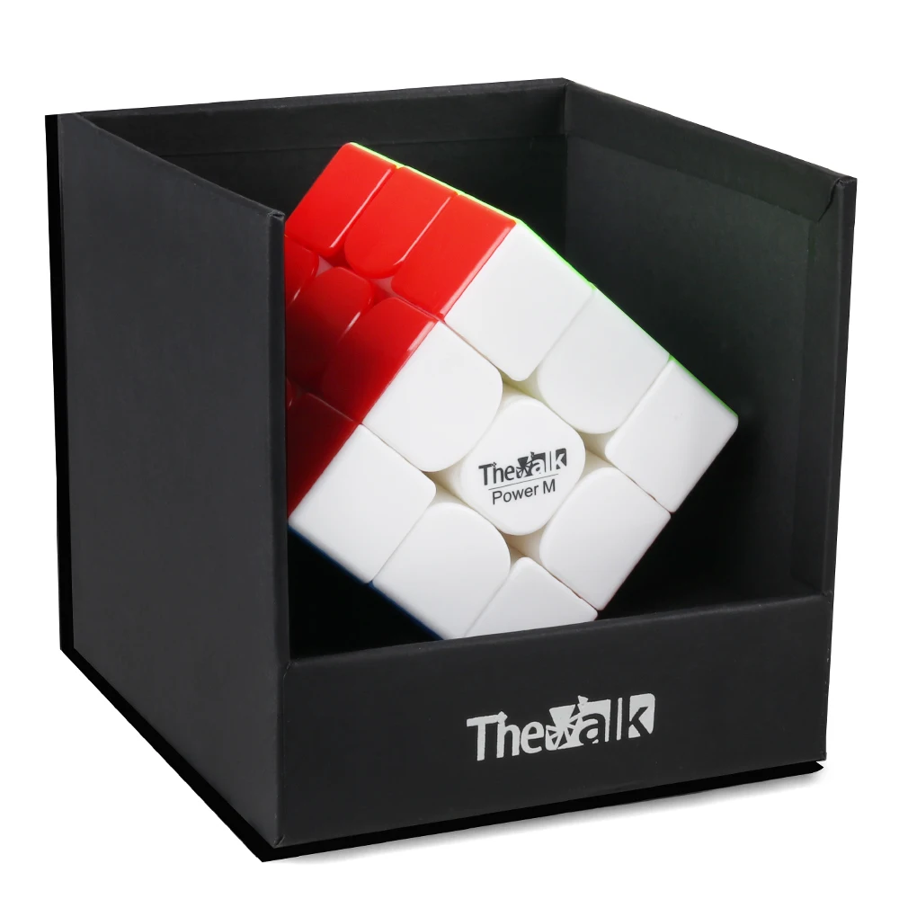 

Coogam Qiyi Valk 3 Power Magnetic Speed Cube 3x3 Stickerless The Valk3 M Professional 3x3x3 Puzzle Magic Cube Gift for Kid Adult