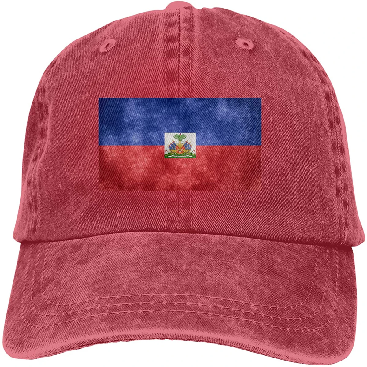 

Модная мягкая шляпа с флагом Гаити, подарок, шляпа для папы, кепка для тракера, ковбойская шляпа