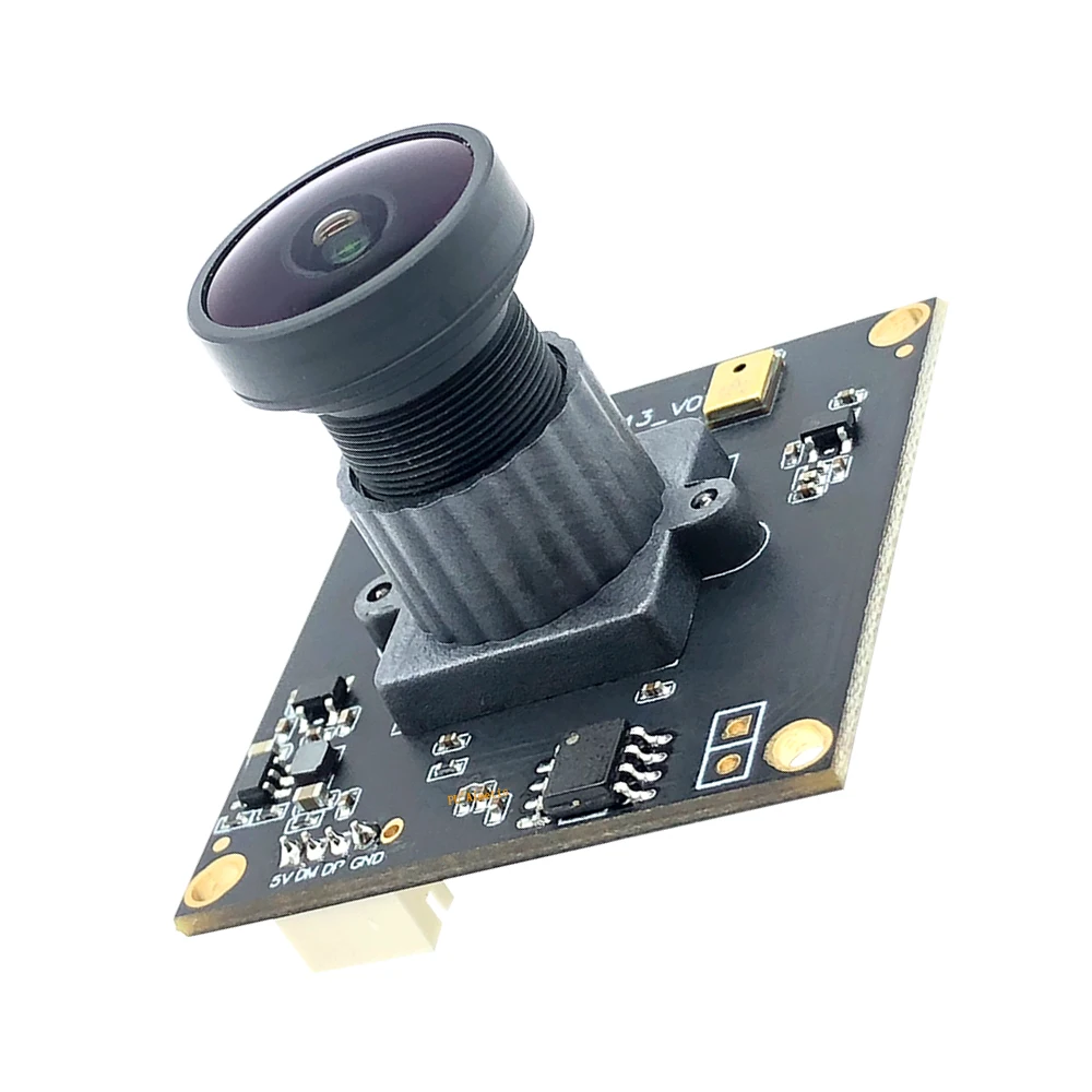 Широкоугольный модуль камеры 4K 120 ° с высоким разрешением 3840x2160 Sony IMX317 Mjpeg 30fps USB