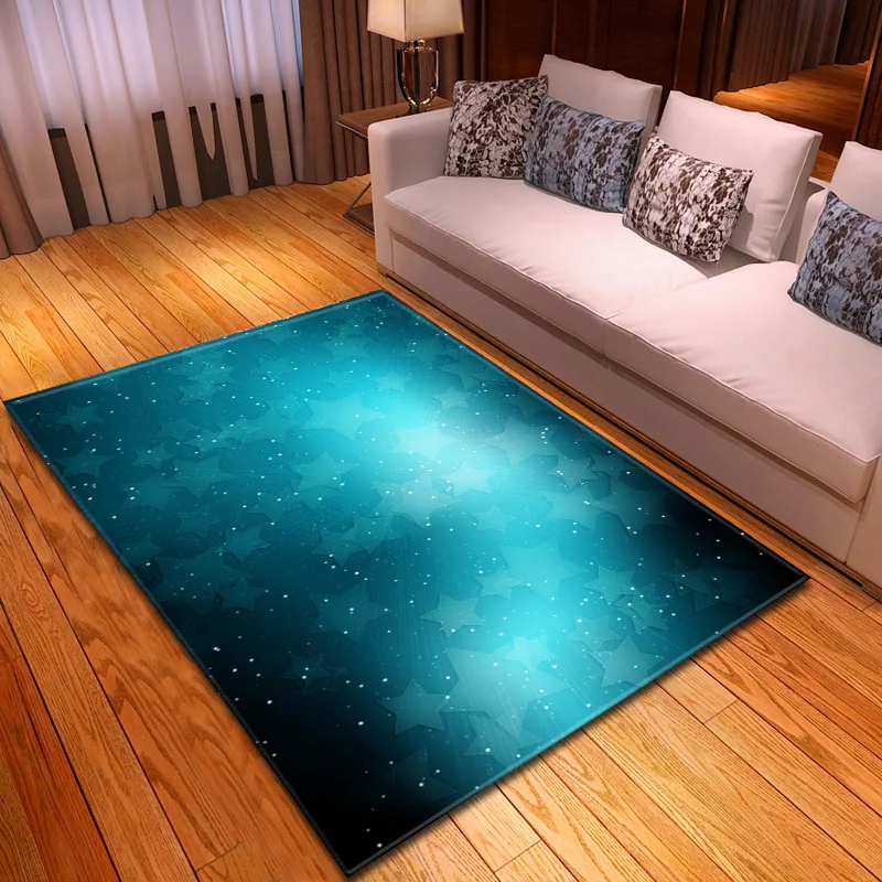 Скандинавском стиле Фэнтези ковры с изображением звёзд мягкие фланелевые