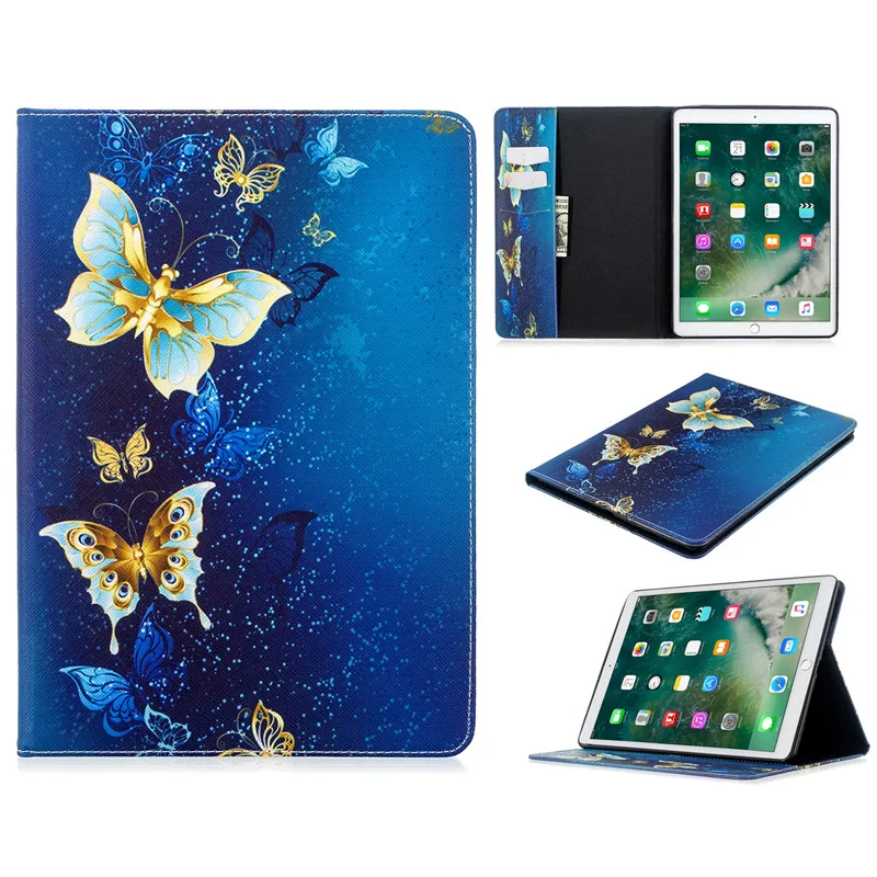 Чехол для iPad Pro 10 5 чехол из искусственной кожи с Умной росписью подставка Air 3 2019 +