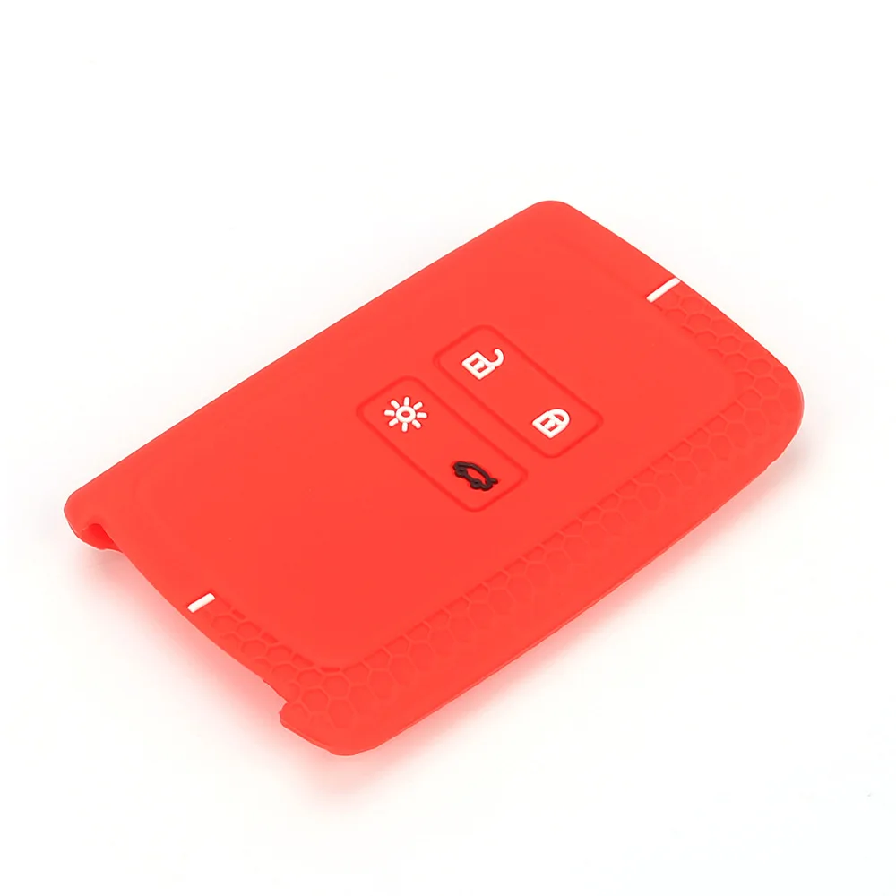 Силиконовый чехол для автомобильного ключа защитный оболочка Renault KOLEOS Kadjar Arkana