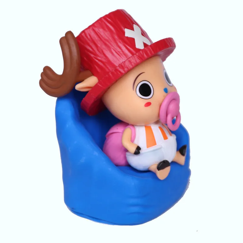 

New one piece Tony Tony Chopper action figure nipple Chopper Car decoration Decorations Q version Chopper doll model toys gift