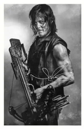 

NORMAN REEDUS The Walking Dead Art Silk Poster Print 24x36inch