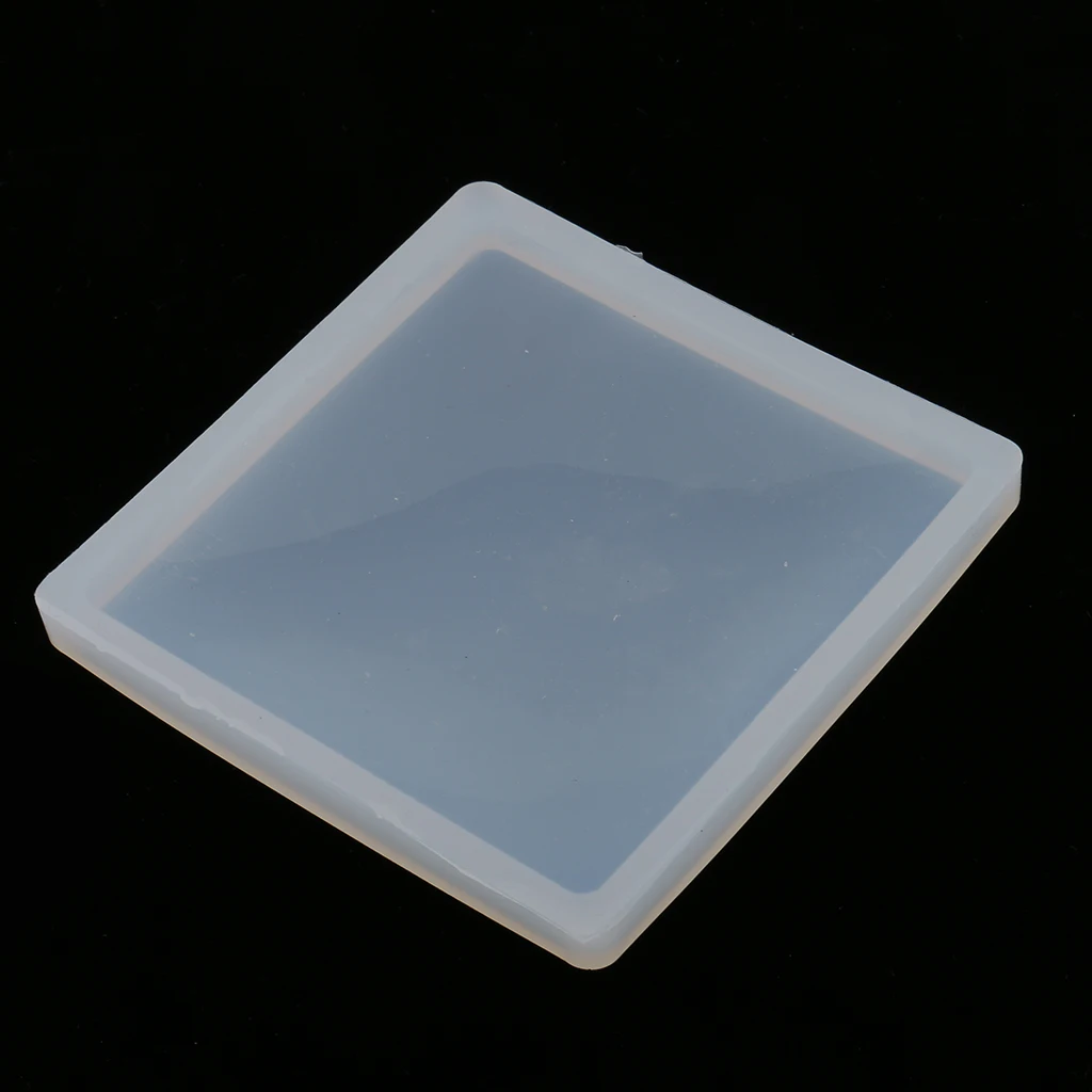 

1 Piece Square Shape DIY Jewelry Silicone Mold for Ornament Resin Polymer Clay Tools Craft Making Mould 9.8cm