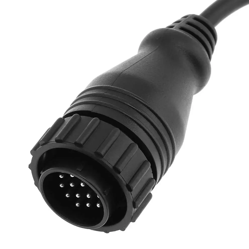 OBD II OBD2 14 штырьковый штыревой разъем 16 автомобильный Соединительный кабель