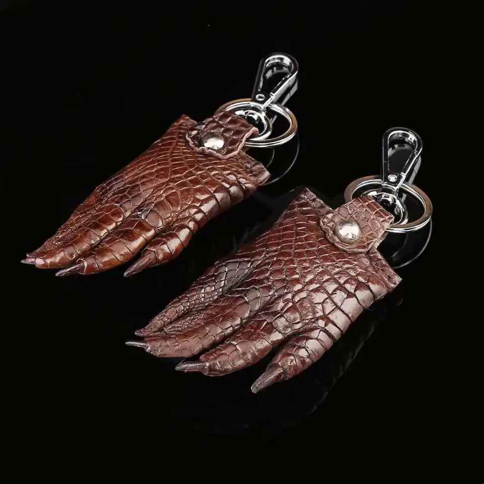 Чехол для ключей и кошелек из 100% натуральной/натуральной крокодиловой кожи с