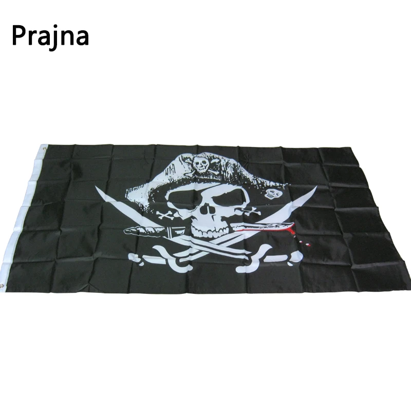 Большой Пиратский флаг череп события и баннеры парад полиэстер печатные