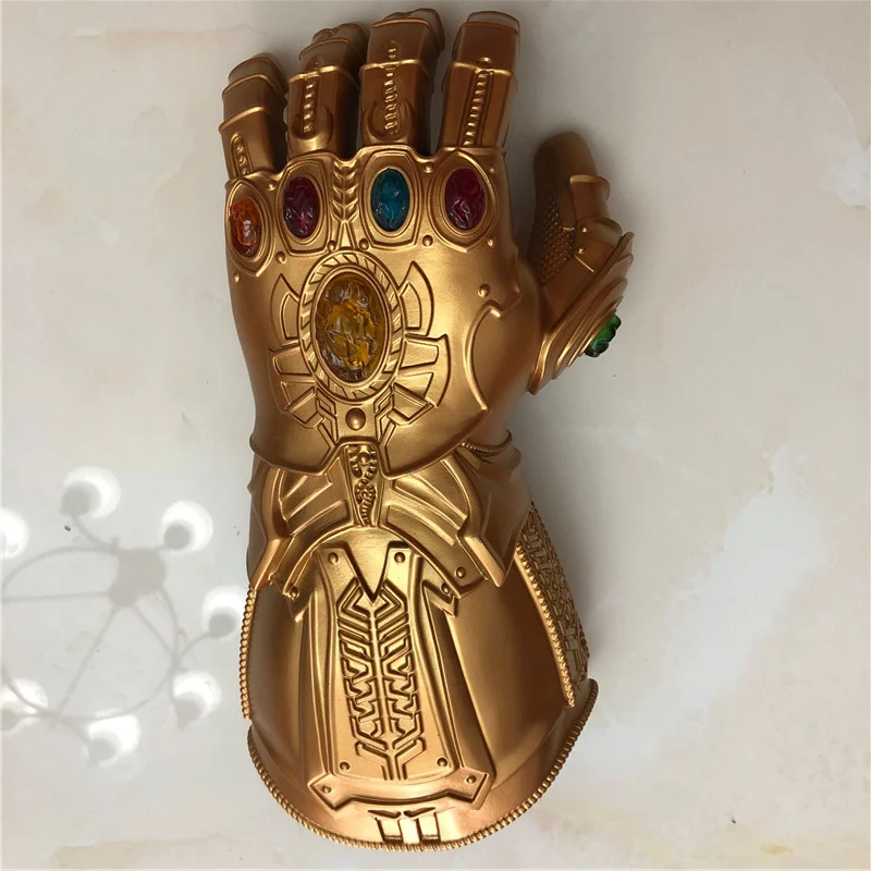 

The 4 Endgame Thanos Led Gauntlet Stones War Led Glove Kids&Adult Halloween Gift Cosplay