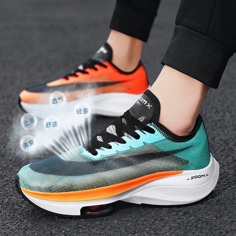 

Running Shoes Men Air Cushion Couple Fitness Sneakers High Elasticity Gym Trainers Outdoor Casual Sports Shoes Tenis Masculino