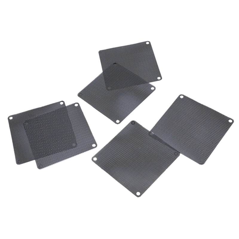 

12Pcs Computer Mesh PVC PC Case Fan Cooler Dust Filter Case Dustproof Cover Chassis Dust Cover 6pcs 8Cm & 6pcs 12Cm