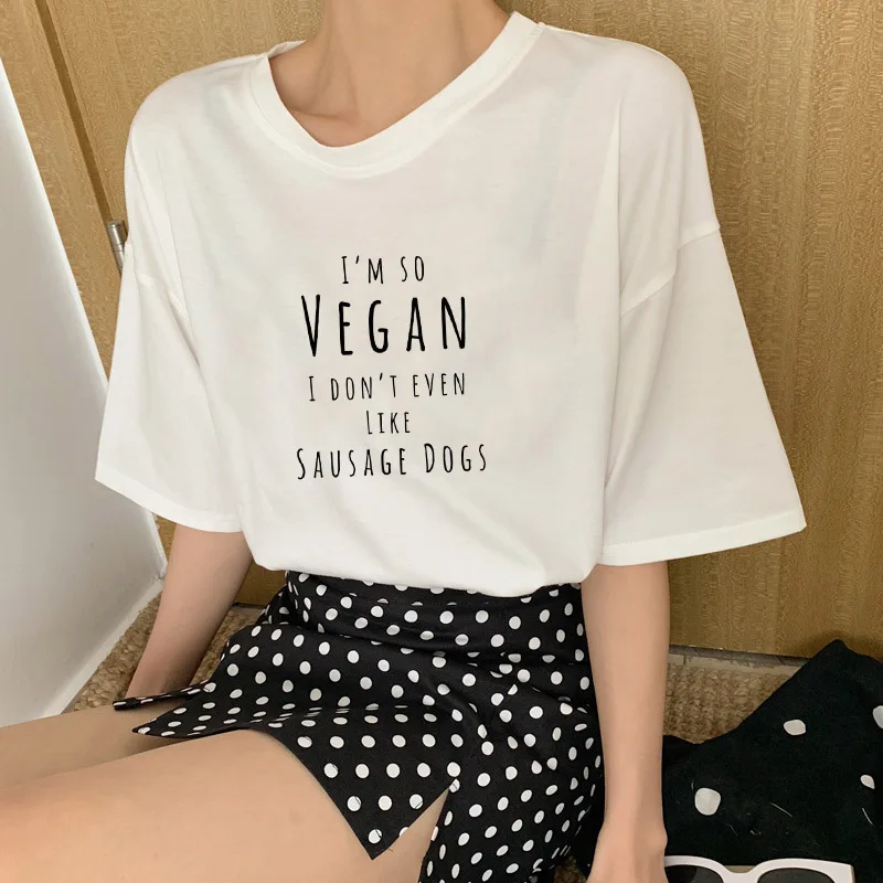 Эффектная женская футболка с надписью «Vegan Love», «Save The Bees», короткий рукав, Ulzzang, винтажная уличная одежда в стиле Харадзюку, графические футболки, топы больших размеров