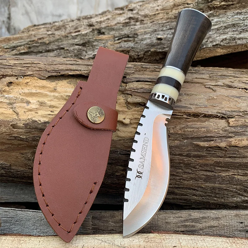 Охотничий нож SAMSEND для повседневного использования ручной работы из