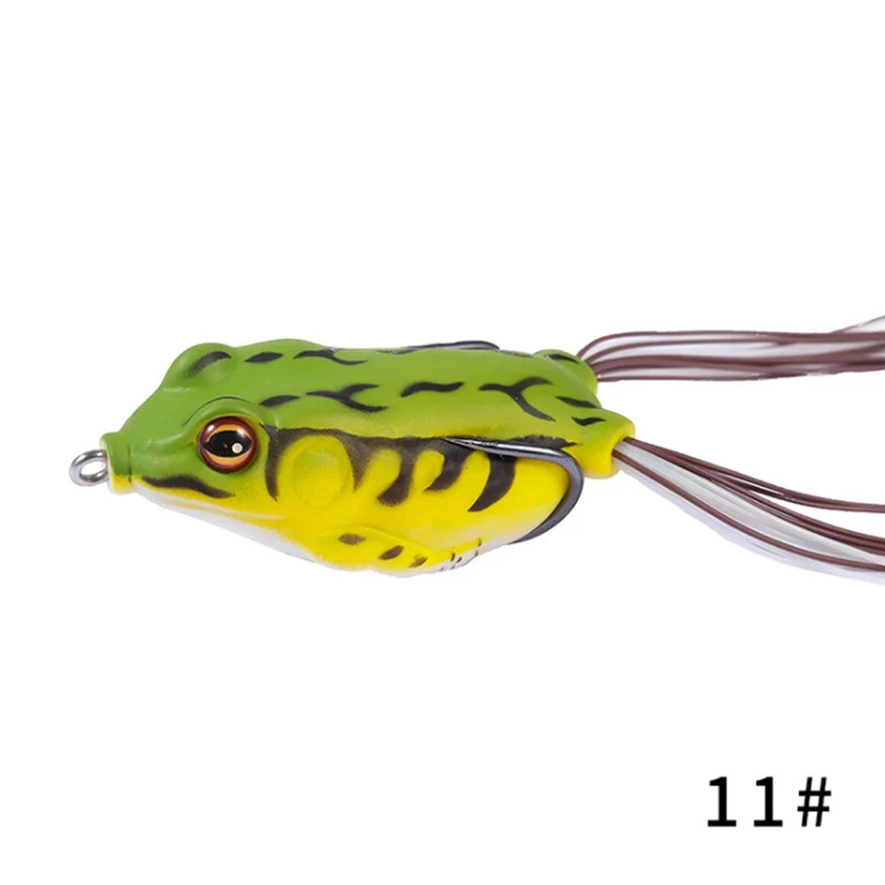1Pc 5.5cm 14g Top Water Ray Frog Shape Minnow Crank Wobblers for Soft Fly Fishing Tube Bait Japan Plastic Hot | Спорт и развлечения