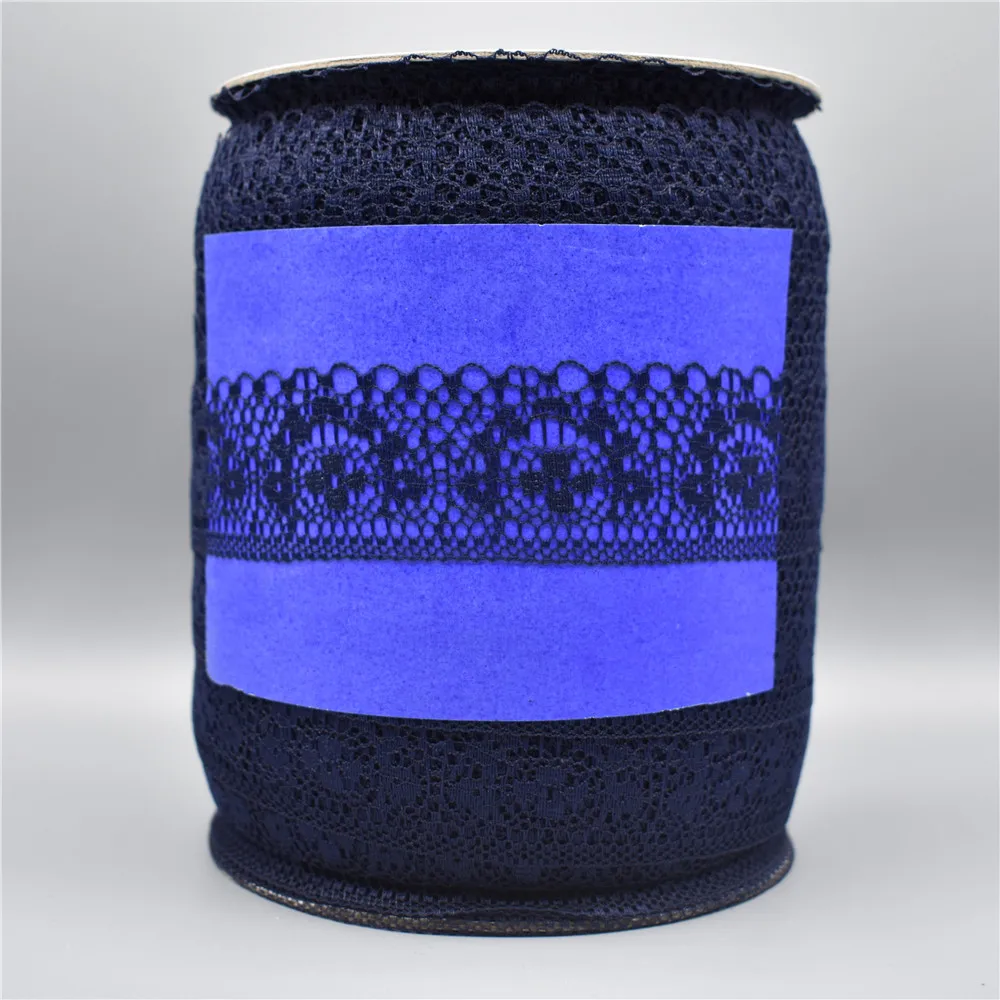 Оптовая продажа 300 ярдов/рулон высокое качество красивое белое кружево лента