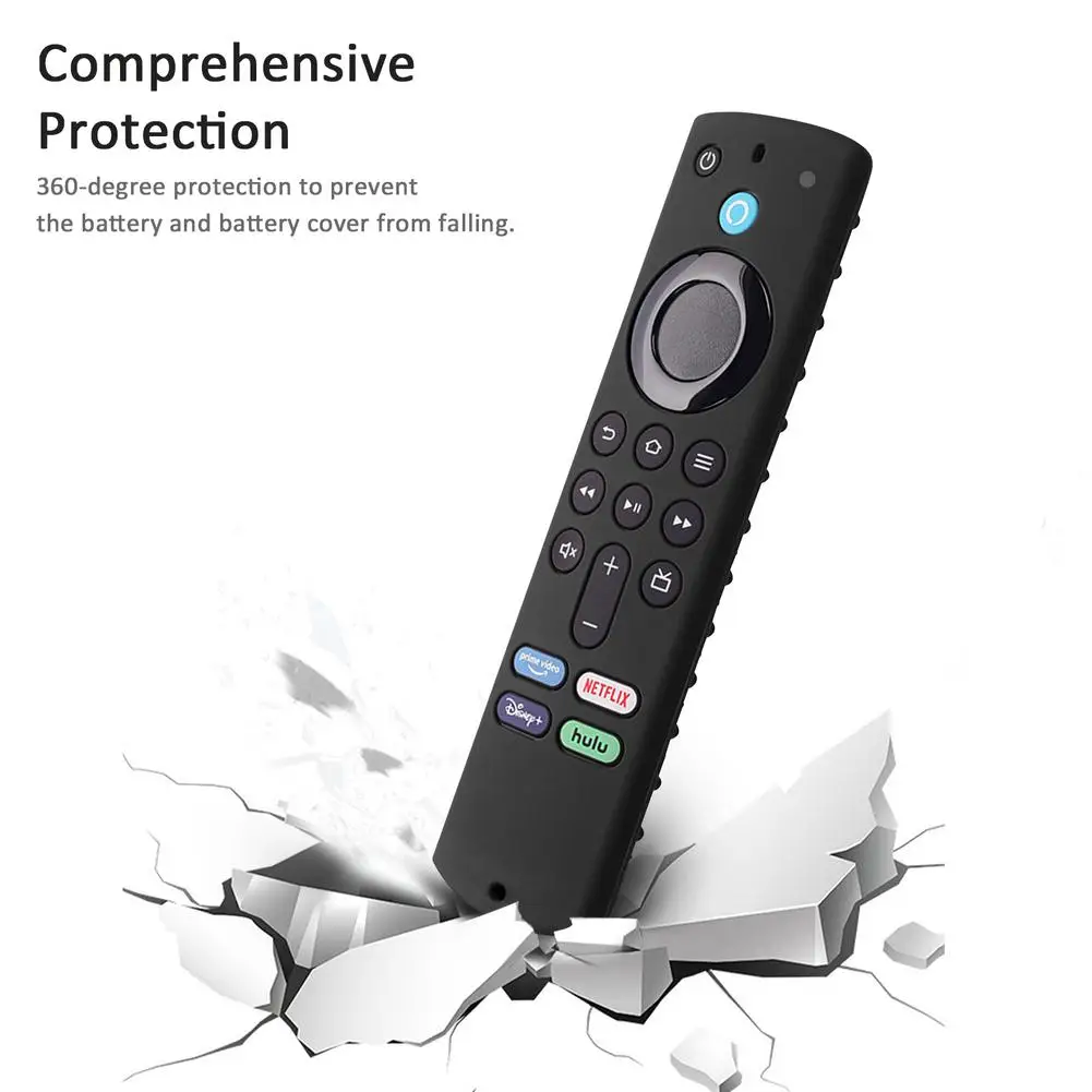 2021 силиконовый защитный чехол для пульта дистанционного управления Fire Tv Stick (3-е