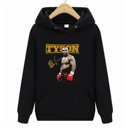 2021 Майка Тайсона Железный Майк Коробки одежда чемпиона по боксу худи/свитшот с