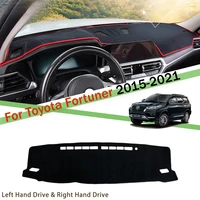 for toyota fortuner sw4 an150 an160 2015 2021 anti slip mat dashboard cover pad sunshade dashmat carpet accessories 2020 2019