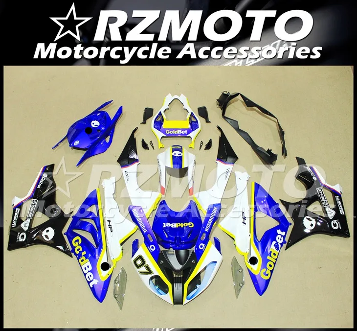 

New ABS Whole Fairings Kit Fit For BMW S1000RR 2009 2010 2011 2012 2013 2014 09 10 11 12 13 14 bodywork set GoldBet