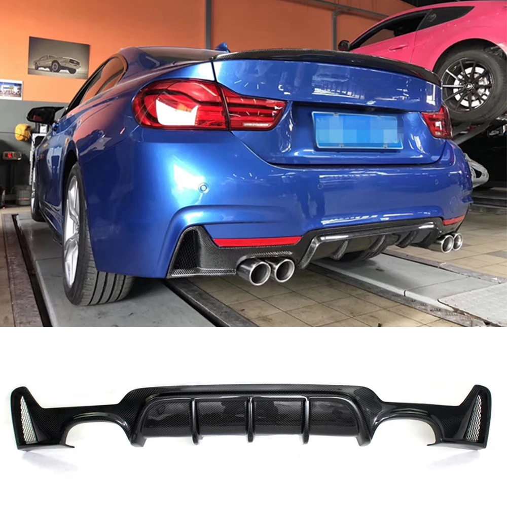 Задний спойлер диффузор для BMW 4 серии F32 Coupe F33 Convertible F36 Gran 2013 2019 модификация