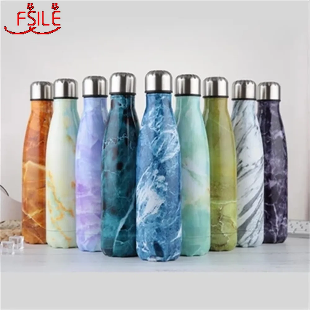 Цветная вакуумная колба для воды велосипеда чайник из нержавеющей стали с