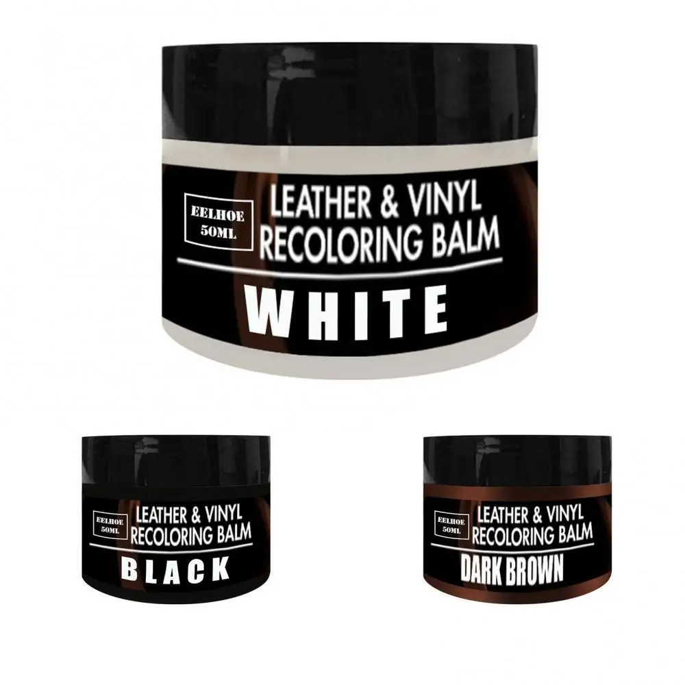 

55% Hot Sales!!! 50ml Car Leather Seat Shoes Scratch Color Restorer Repair Moisturizing Gel Cream