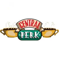 central perk graffiti car stickers scratch proof decal suitable for jdm rv bumper truck yacht car styling decoration kk13x5cm