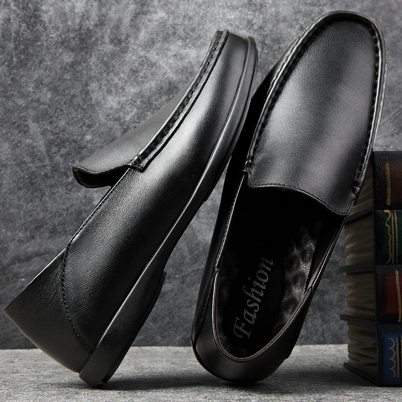 

cuero men fashion black informales sale masculino causal man loafers mens leather sapatos for casual spring 2020 mens casuales
