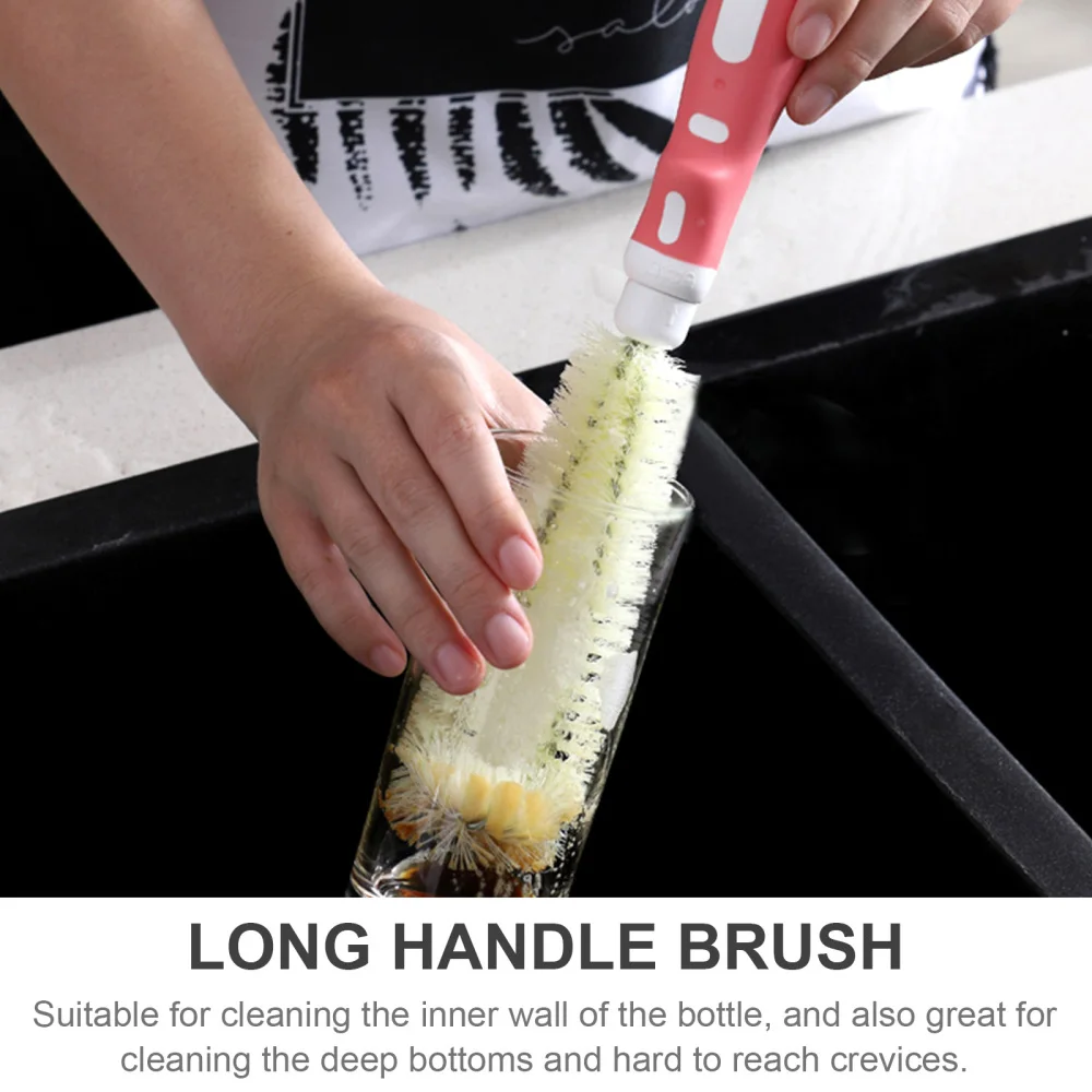 

2pcs Bottle Brushes Long Water Bottle Cleaning Brushes Kitchen Brushes
