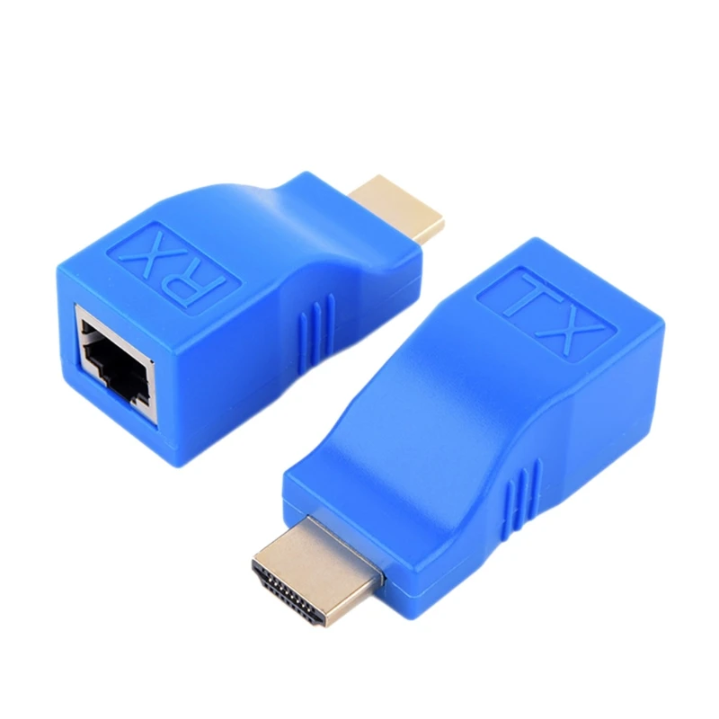 45BD RJ45 Coupler Ethernet Lan Extension Connector 4K HDMI-compatible Cat6 Cat5e Female to Female(1 Pair) | Компьютеры и офис