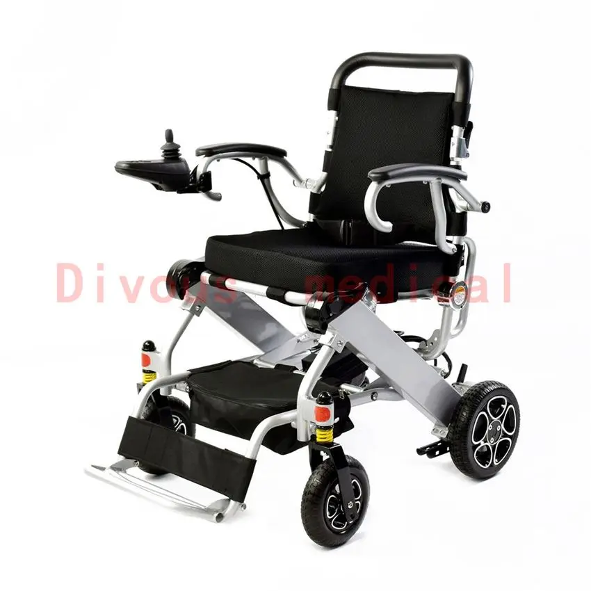 

Электрическая инвалидная коляска, легкая складная коляска с джойстиком и контроллером, 24 В/360 Вт, двигатель для путешествий, скутер для инва...
