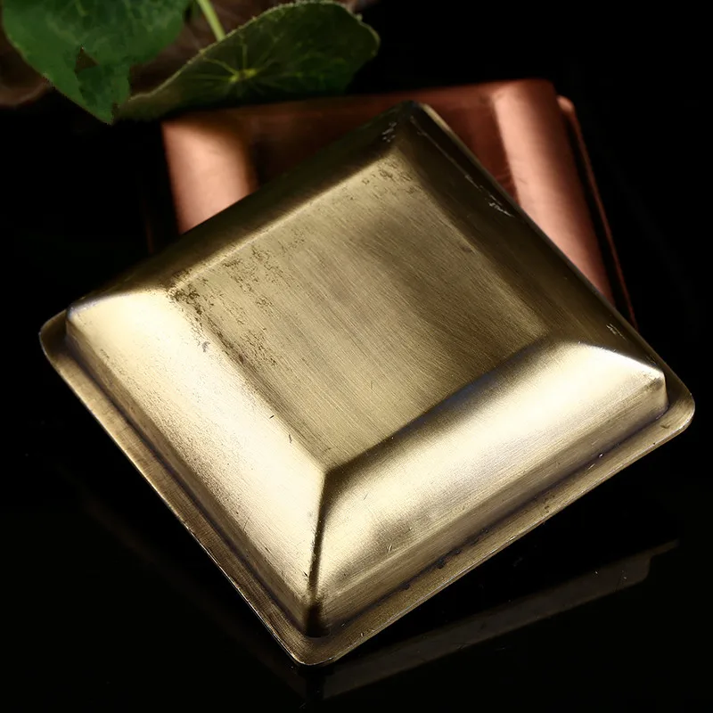 Эзотерическая квадратная полировальная курильница Vajra из сплава металла 9