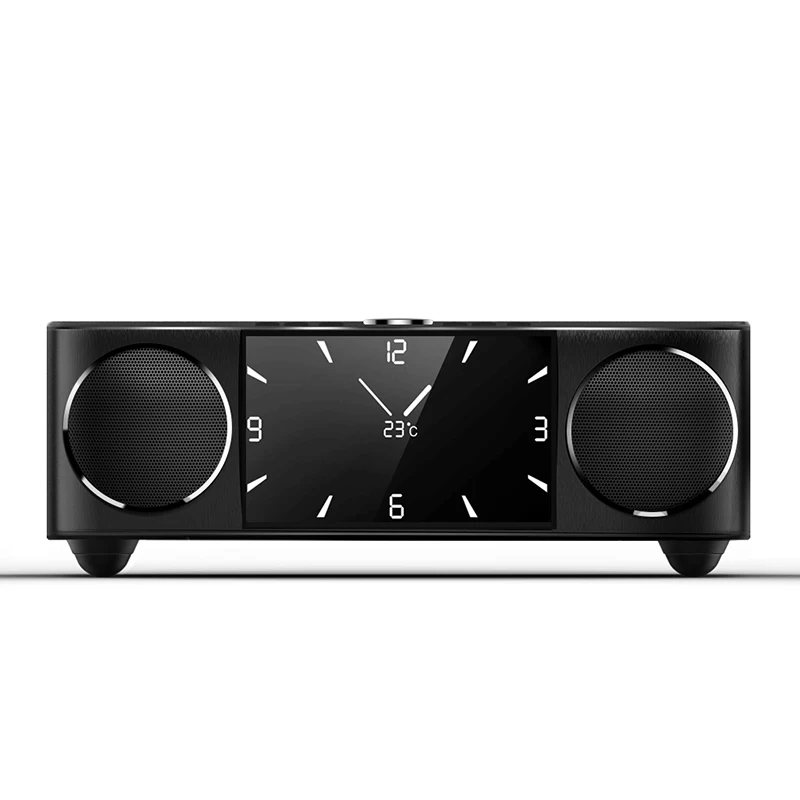 SOAIY SoundCore Pro+ 25 Вт Премиум Портативный беспроводной Bluetooth динамик с превосходными басами и высоким разрешением звук воспроизводимый видео - Цвет: Черный