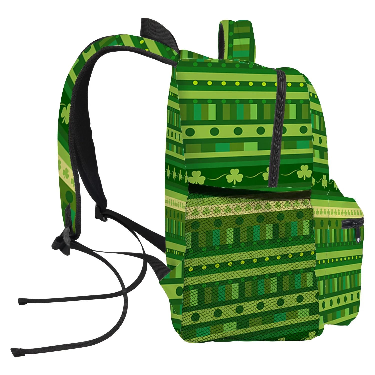 Рюкзак St. Patrick'S Day Clover для студентов колледжа износостойкий рюкзак ноутбука