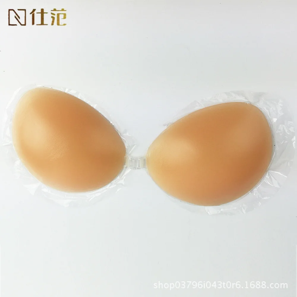 Цельнокроеные толстые силиконовые соски водонепроницаемые дышащие без бретелек