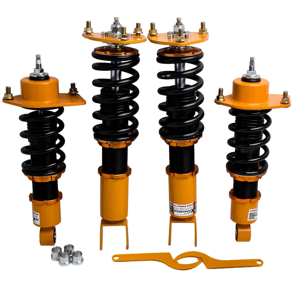 Coilover опускания Подвески Наборы для Mazda RX-8 RX8 2004-2011 adj Демпфер амортизирующий амортизатор Передняя и задняя накладные пружины