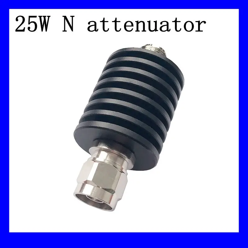 Доставка занимает 25W N JK коаксиальный Фиксированный аттенюатор DC 3GHz 50 Ом 1db 2db 3db 5db