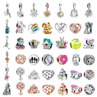 new fashion charm original lucky cat rainbow tv beads for original ladies bracelet jewelry accessories gift